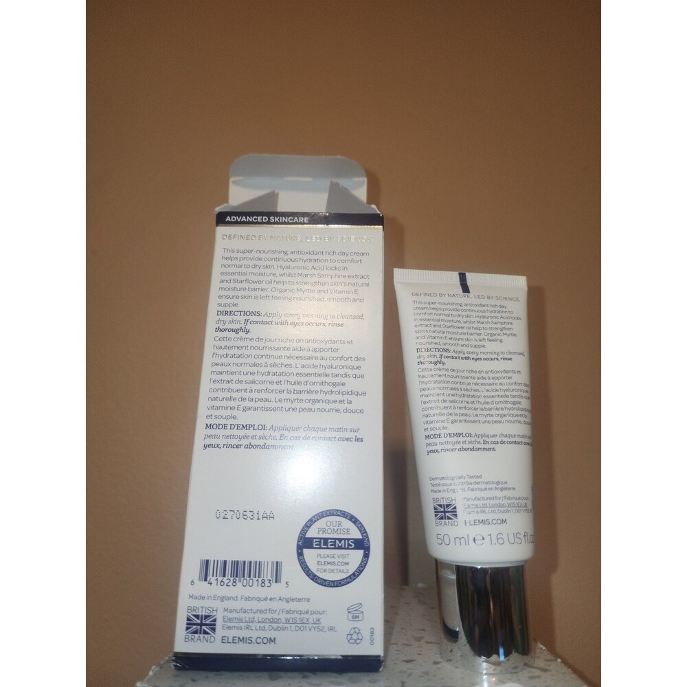 ELEMIS HYDRA BOOST Day Cream For Dry Skin 50 ml Sealed NIB msrp$65 - Picture 2 of 4